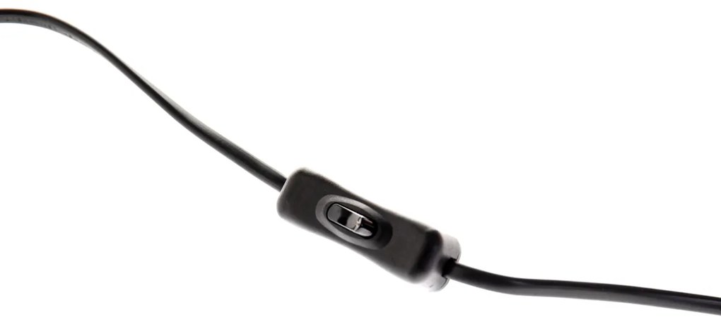 Candeeiro de mesa moderno rosa com dourado - Rosalina