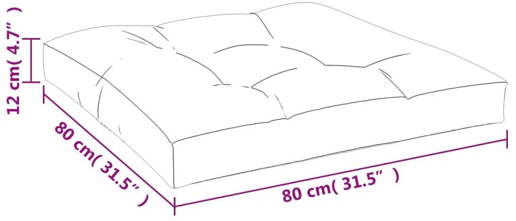 Almofadões para sofás de paletes 2 pcs tecido turquesa