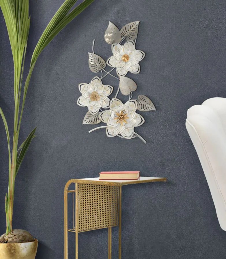 PAINEL DE FERRO DE PAREDE 3D ARTIC CM 39X5,5X67,5 MULTICOLOR