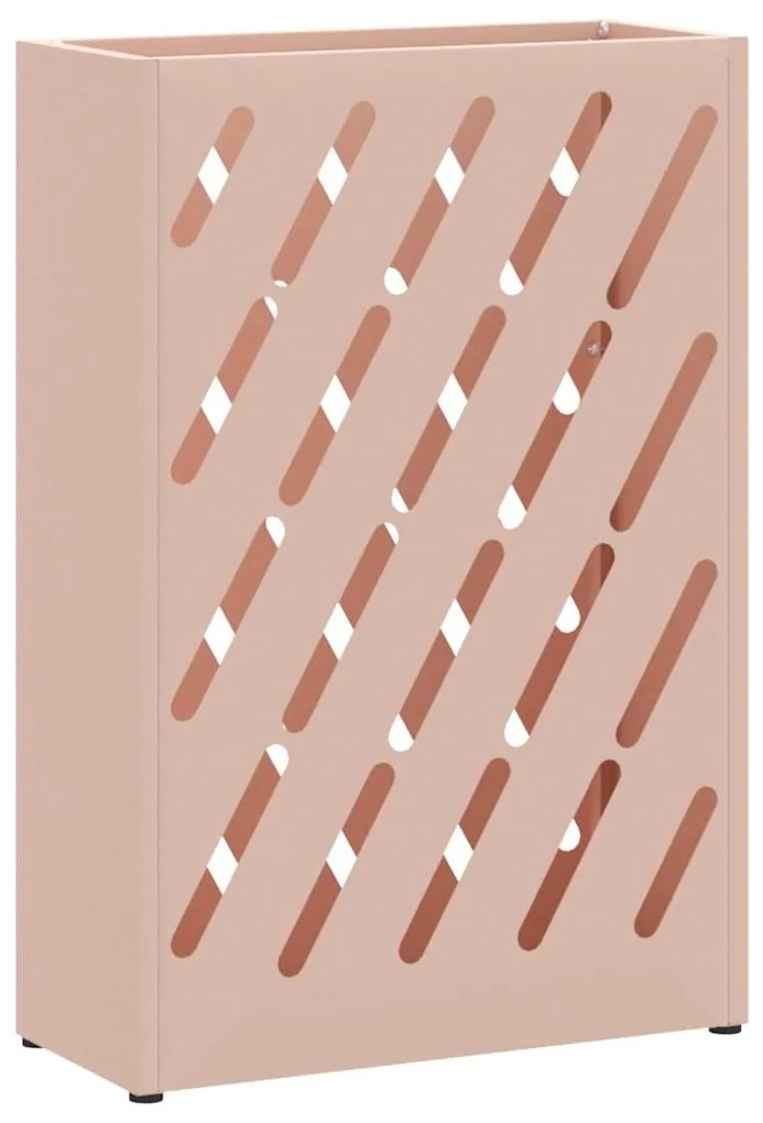 Suporte para Guarda-chuvas Rosa 28x12x41 cm Aço