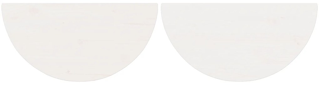 Mesa de centro 2 pcs Branco 79 x 39.5 x 40 cm