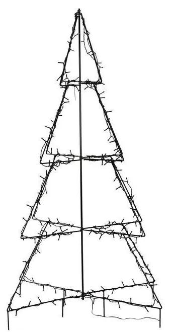 Árvore de Natal DKD Home Decor Metal LED (75 x 75 x 126 cm)