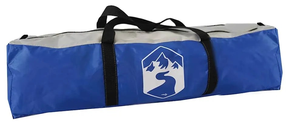 Tenda de festas impermeável azul
