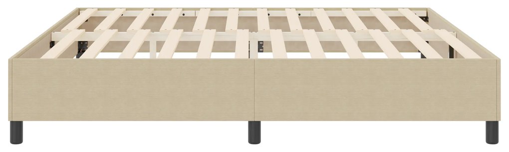 Cama Box Spring vidaXL Verde Claro Cinza 200x200 cm Tecido de Cotelê