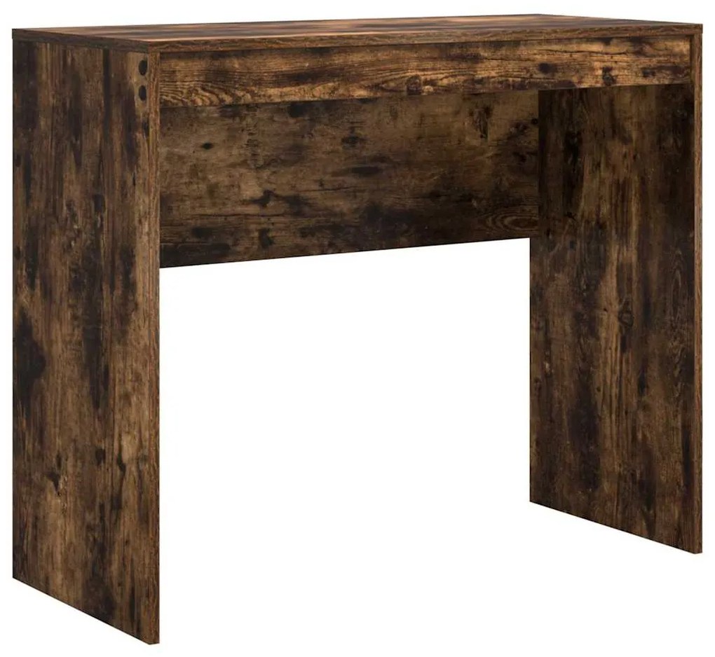 mesa com Armazenamento Carvalho Fumado Madeira Derivada
