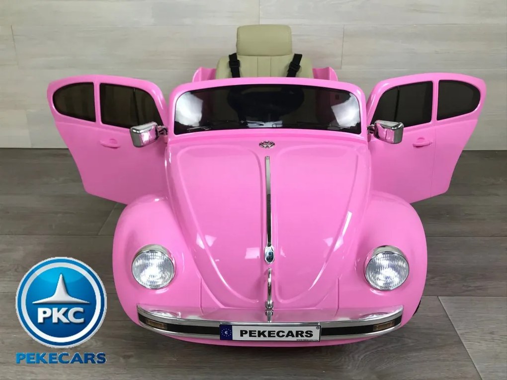 Vw Carocha Clássico Rosa 12V 2.4G