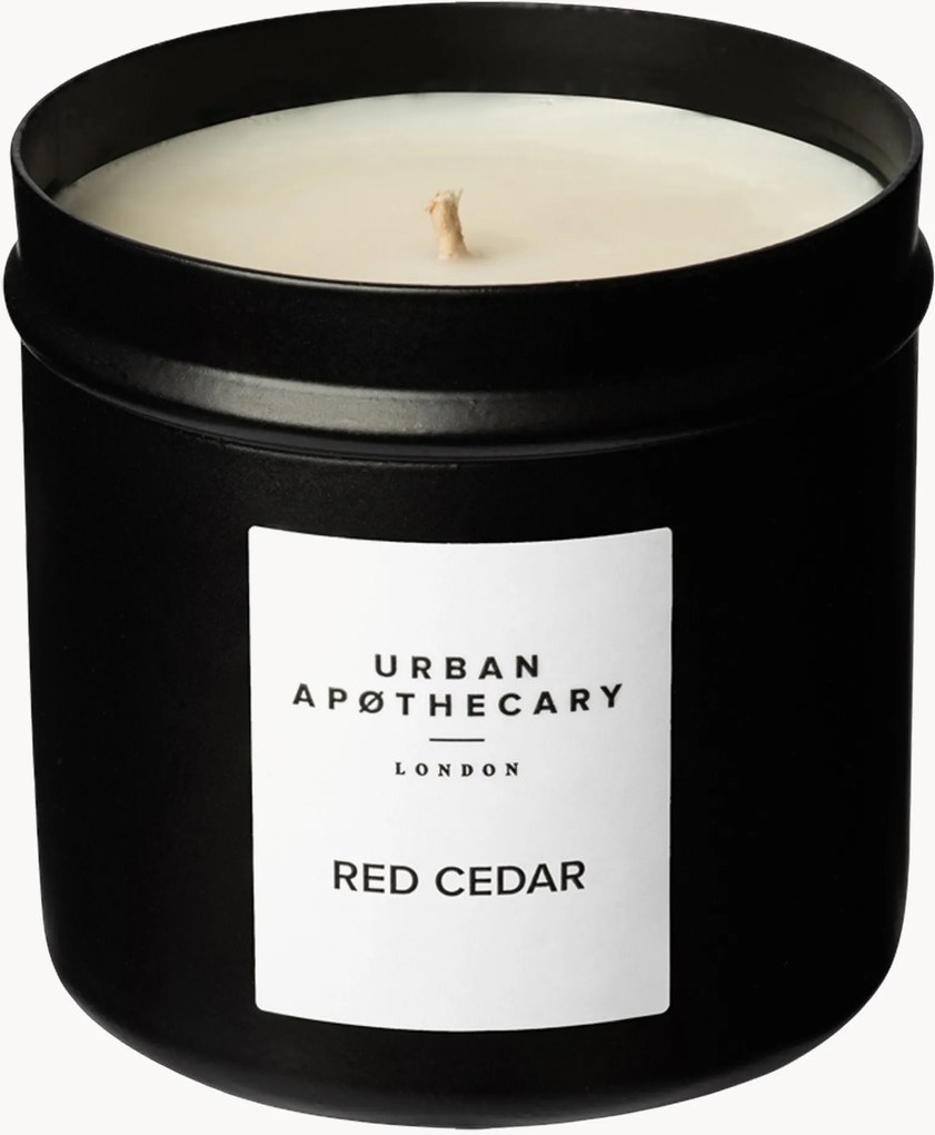 Vela perfumada vertida à mão Red Cedar (elemi, cedro, cominho)