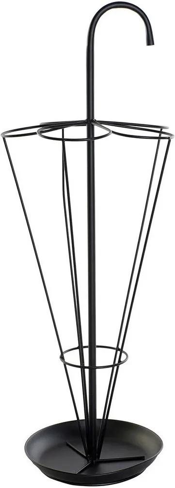 Paraplubak Dkd Home Decor Preto Metal (29 X 29 X 80 cm)