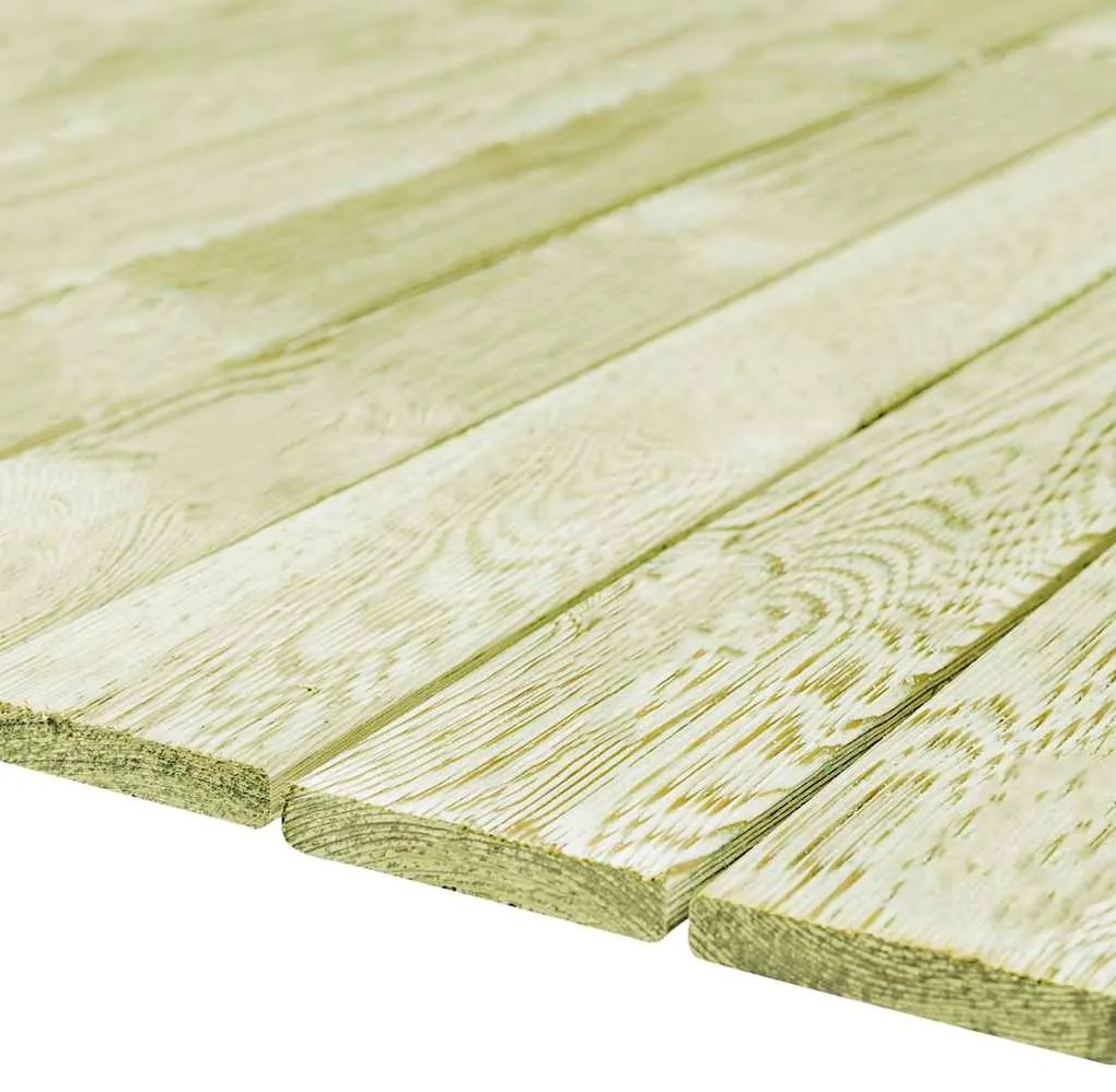 Tábuas de terraço 60 pcs 7,2 m² 1m pinho maciço impregnado