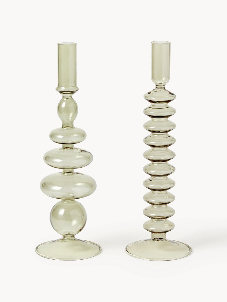 Castiçais Clea, conjunto de 2