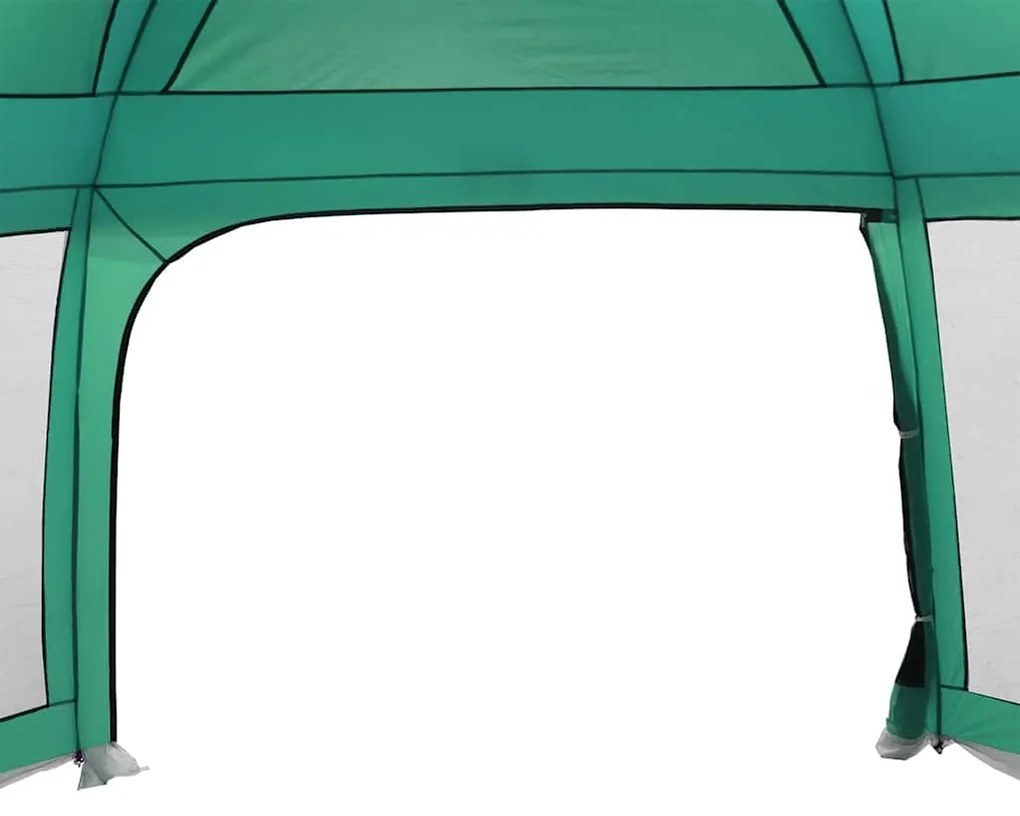 Tenda para piscina com mosca amovível e paredes de rede