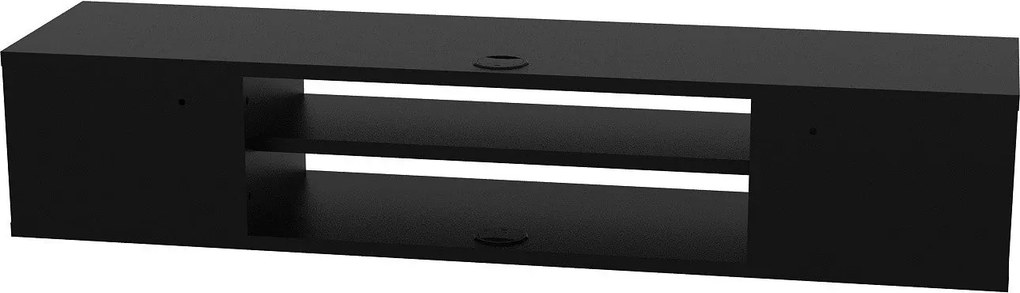 Móvel de TV Pivot – Preto – 120 cm x 23 cm x 29,5 cm