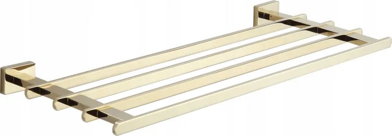 Mexen Arno prateleira para toalhas, dourada - 7020720-50