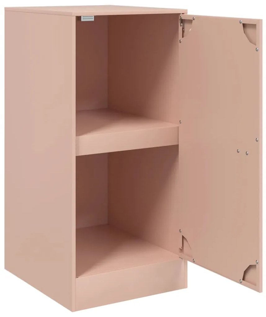 Aparador 34,5x39x73 cm aço rosa