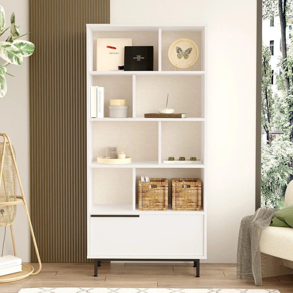 Estante ON4 – Branco – 83,9 cm x 175,6 cm x 29,5 cm