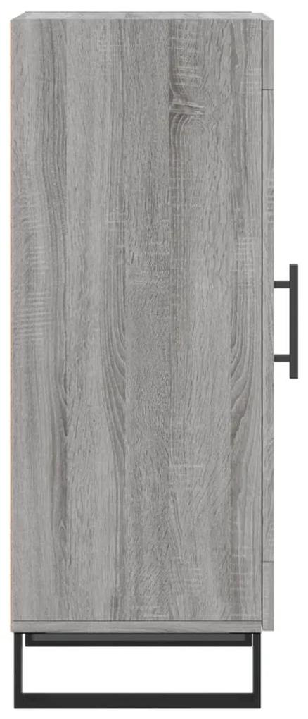 Aparador 34,5x34x90 cm derivados de madeira sonoma cinzento