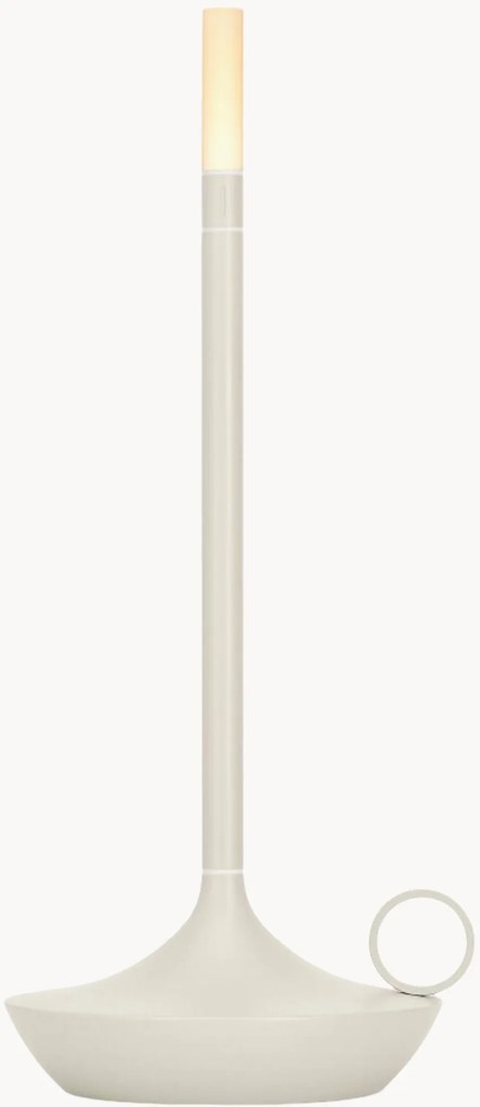 Candeeiro de mesa LED portátil e regulável Wick