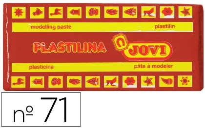 Plasticina Jovi 71 150 gr Castanho