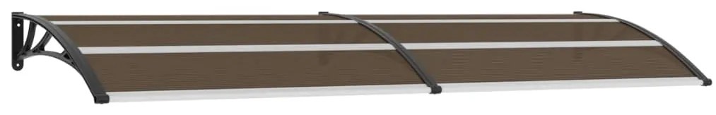 45637 vidaXL Toldo de porta 300x100 cm PC preto