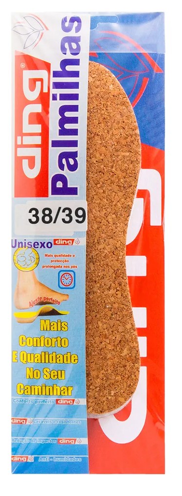 Palmilha Cortiça Ding 38/39