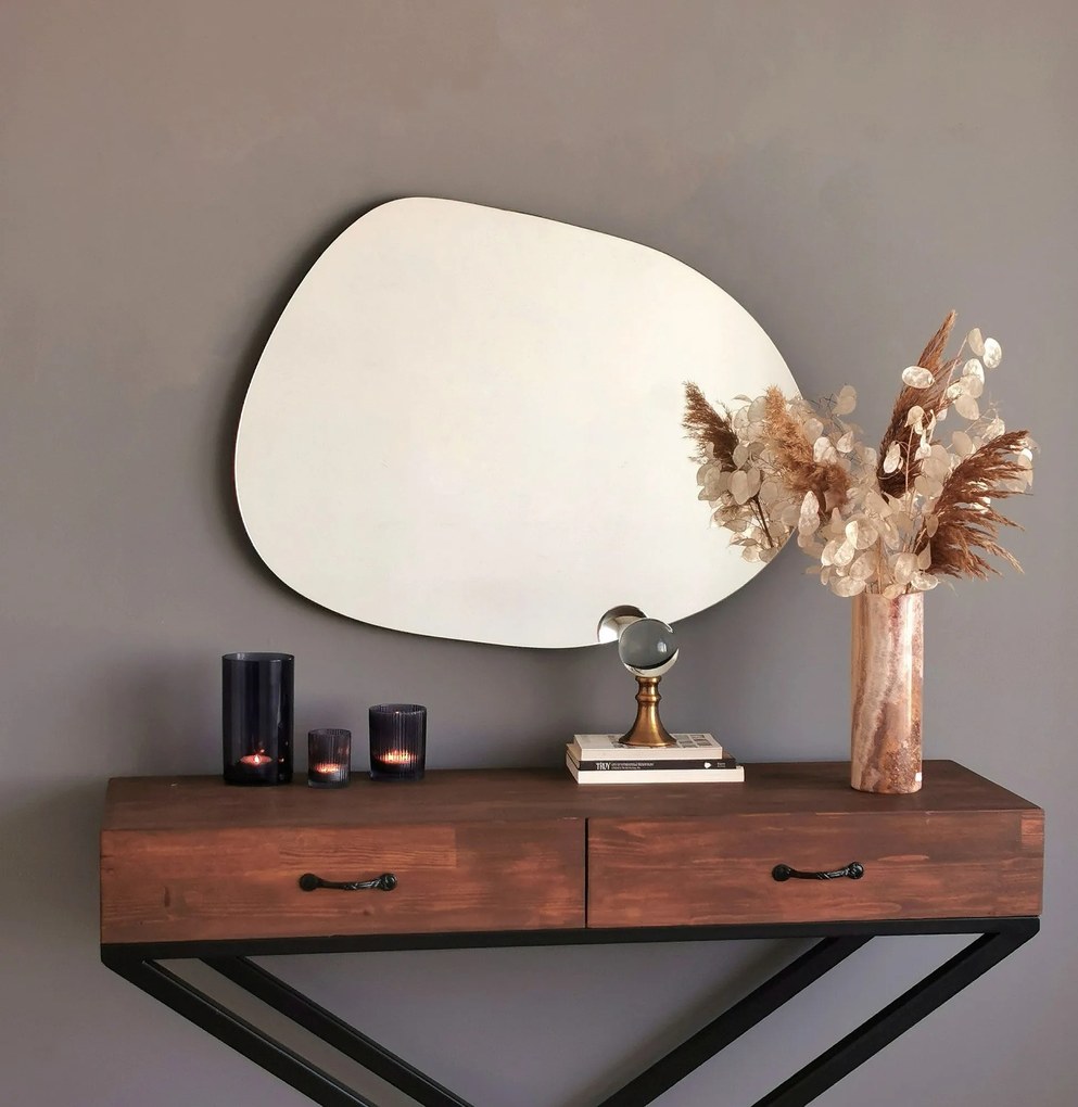 Espelho Gusto – Preto – 55 cm x 75 cm x 2,2 cm