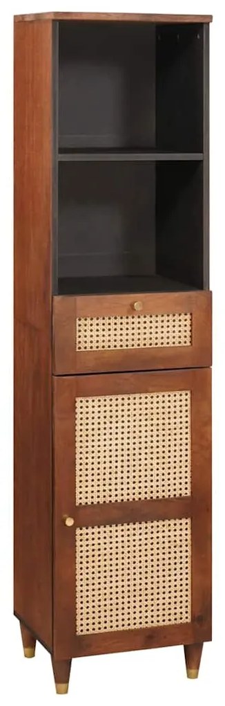 vidaXL Buffet com gaveta com prateleira Castanho 38 x 33.5 x 160 cm