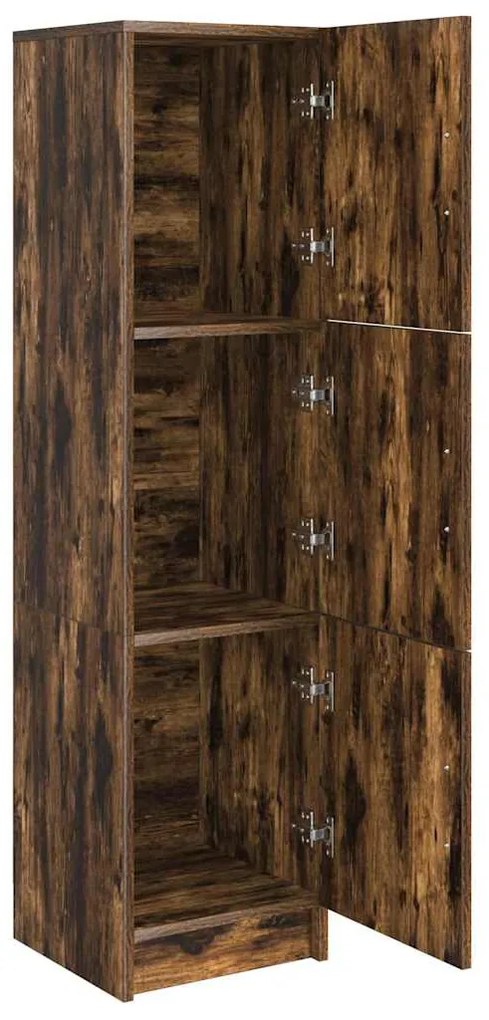 Sideboard Fumado de Carvalho Carvalho Fumado Madeira Grande