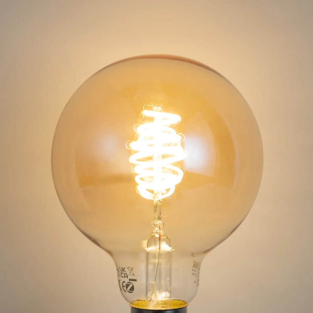 Lâmpada LED E27 Inteligente Regulável G95 4.9W 320 lm 2500K Zigbee