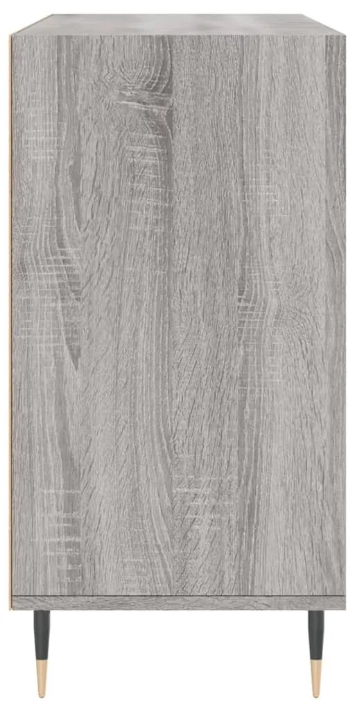 Aparador 103,5x35x70 cm derivados de madeira cinzento sonoma
