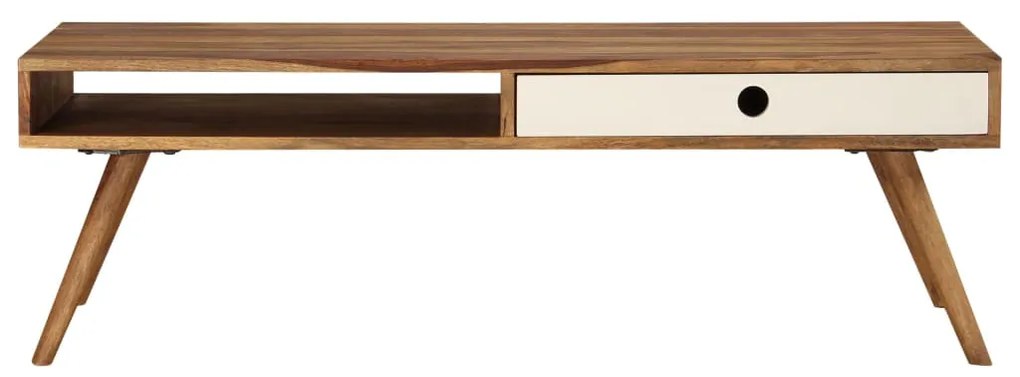 Mesa de centro 110x50x35 cm madeira de acácia maciça