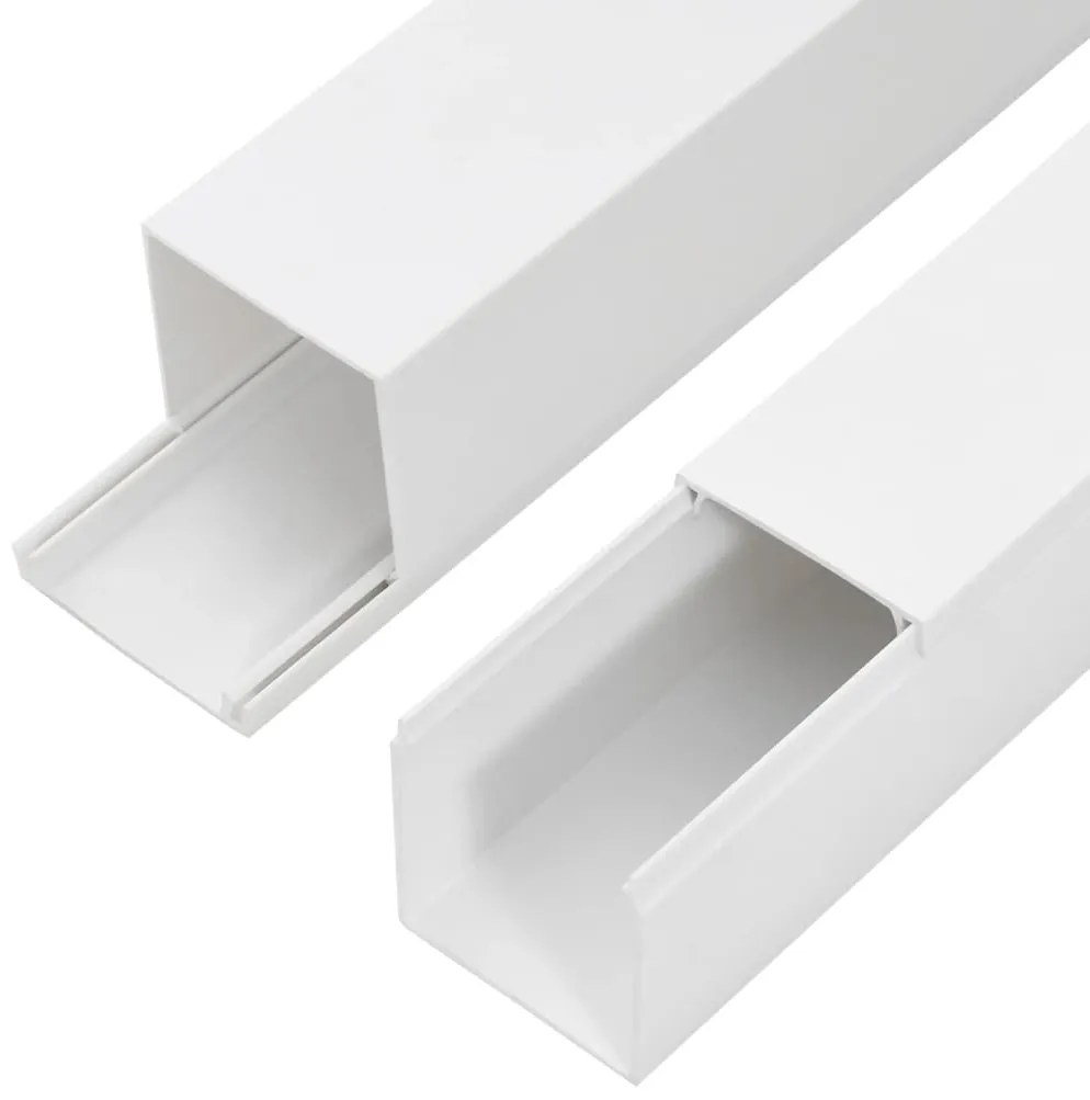 Calhas para cabos 100x40 mm 10 m PVC