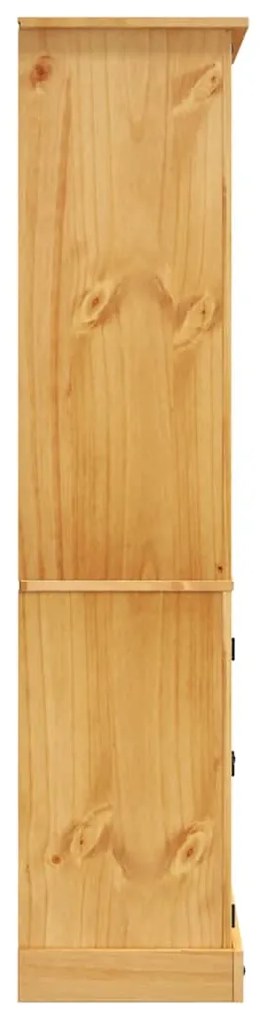 Guarda-louças Corona Range em pinho mexicano 80x40x170 cm