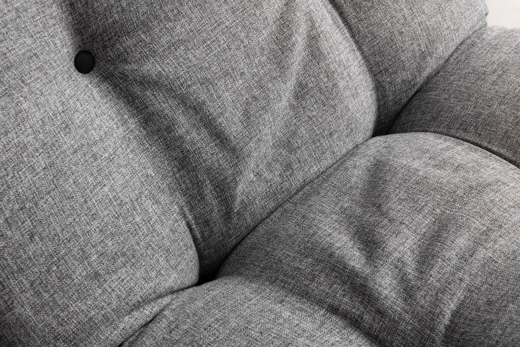 Sofá-Cama Individual Misa – Cinzento Claro – 110x70 cm