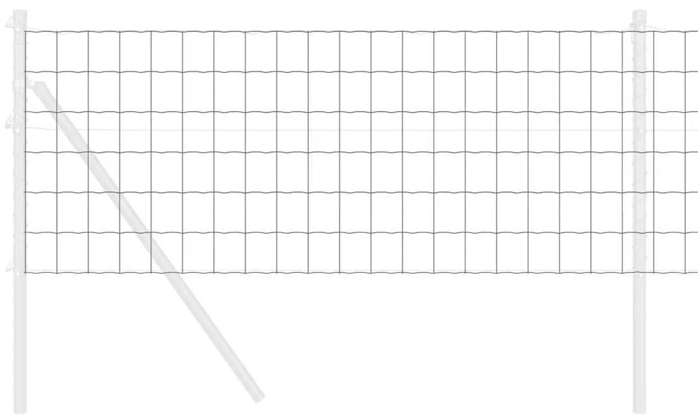Cerca Euro Cinza 0.4x50 m Aço