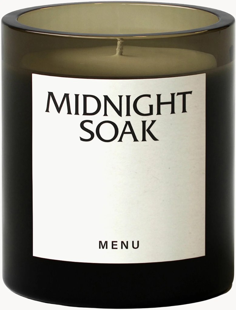 Vela perfumada Olfacte Midnight Soak (laranja amarga, figo, pétalas de rosa)