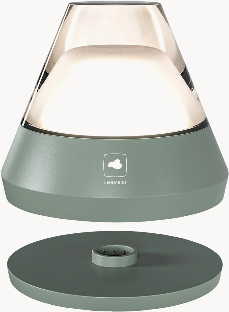 Candeeiro de mesa LED portátil e regulável Salerno