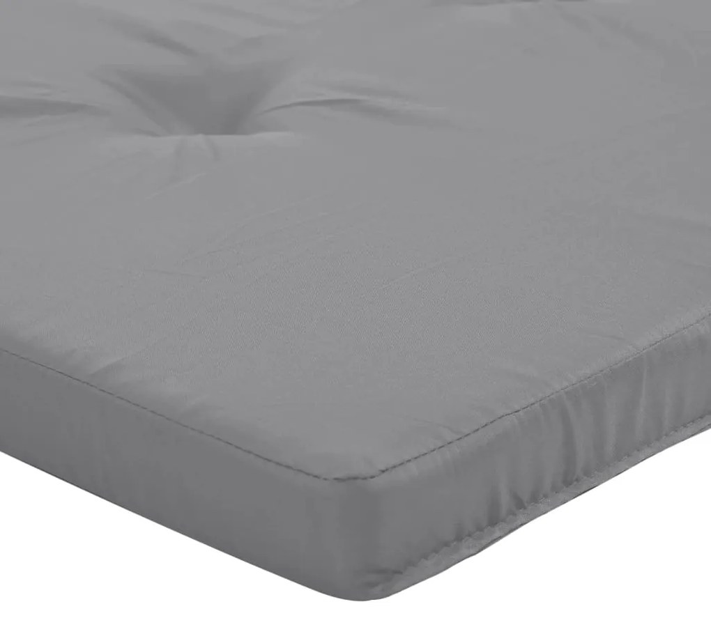 Almofadões p/ cadeira adirondack 2 pcs tecido oxford cinzento