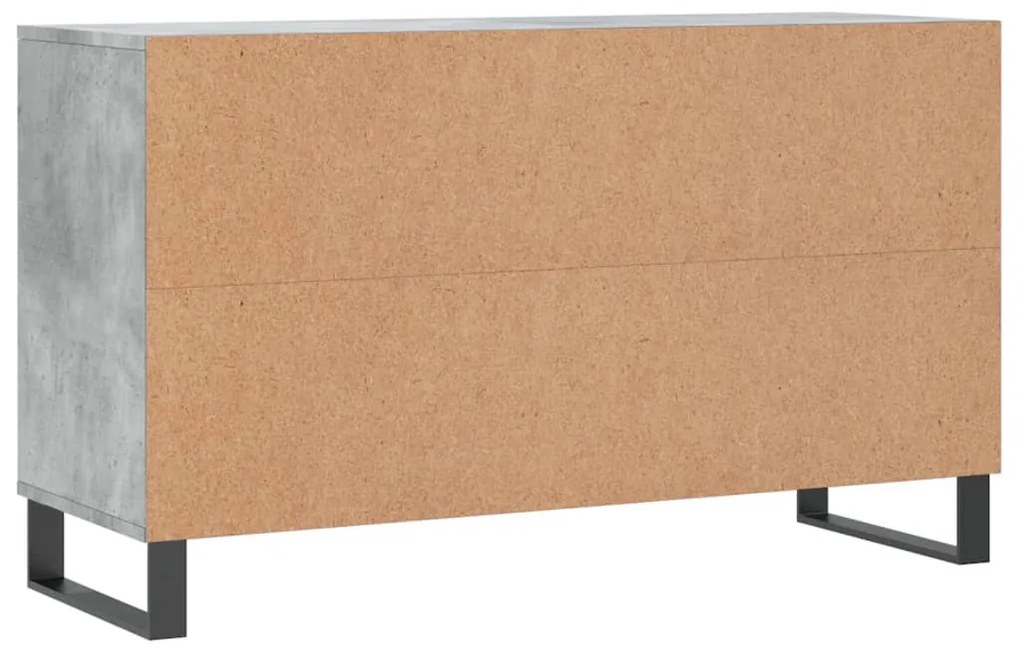 Sapateira 102x36x60 cm derivados de madeira cinzento cimento