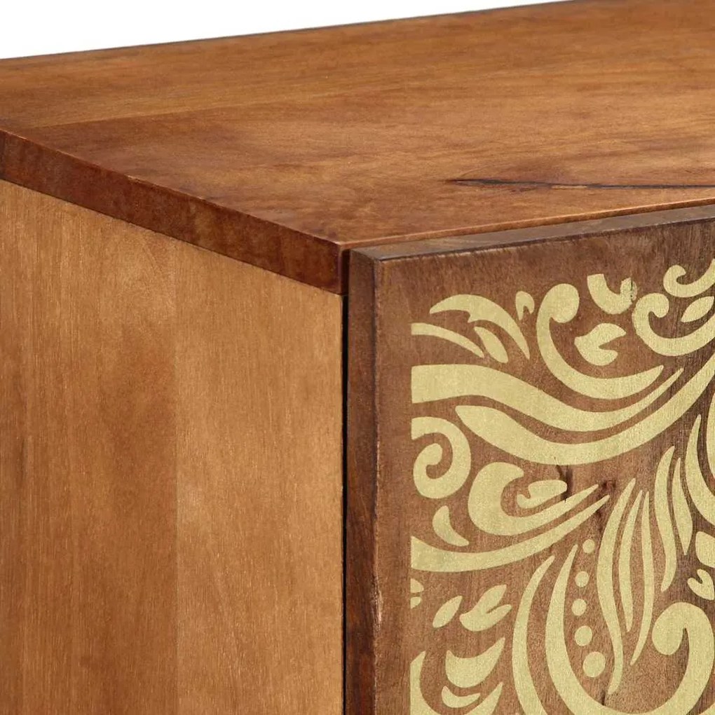 Sideboard 90x33x75 cm em Madeira Maciça de Manga