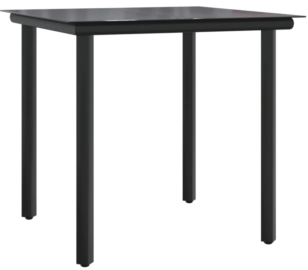 3 pcs conjunto de jantar p/ jardim c/ almofadões vime PE cinza