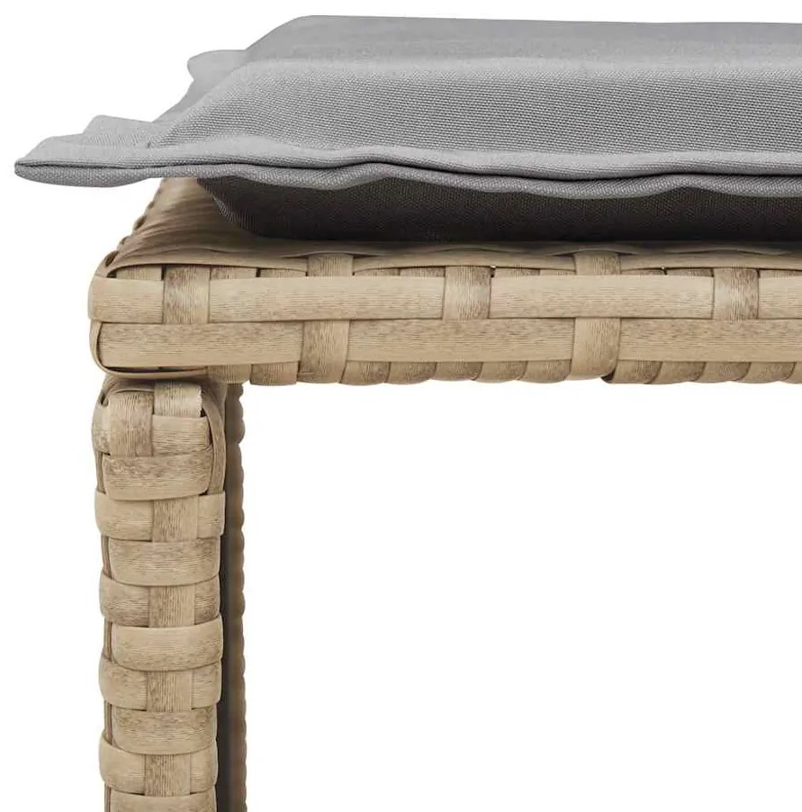 5 pcs conjunto sofás de jardim c/ almofadões empilhável vime PE
