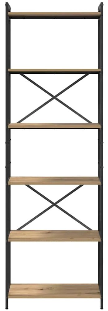 Estante carvalho artisiano 60 x 30 x 188 cm