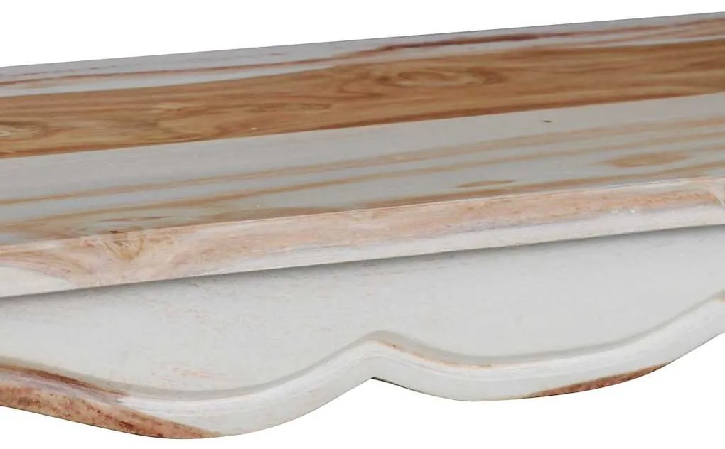 Mesa consola 110x40x76 cm madeira de acácia maciça