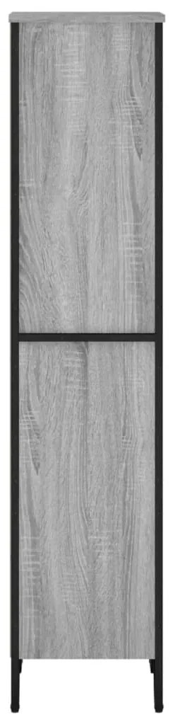 Estante 50x31x137,5 cm derivados de madeira cinzento sonoma