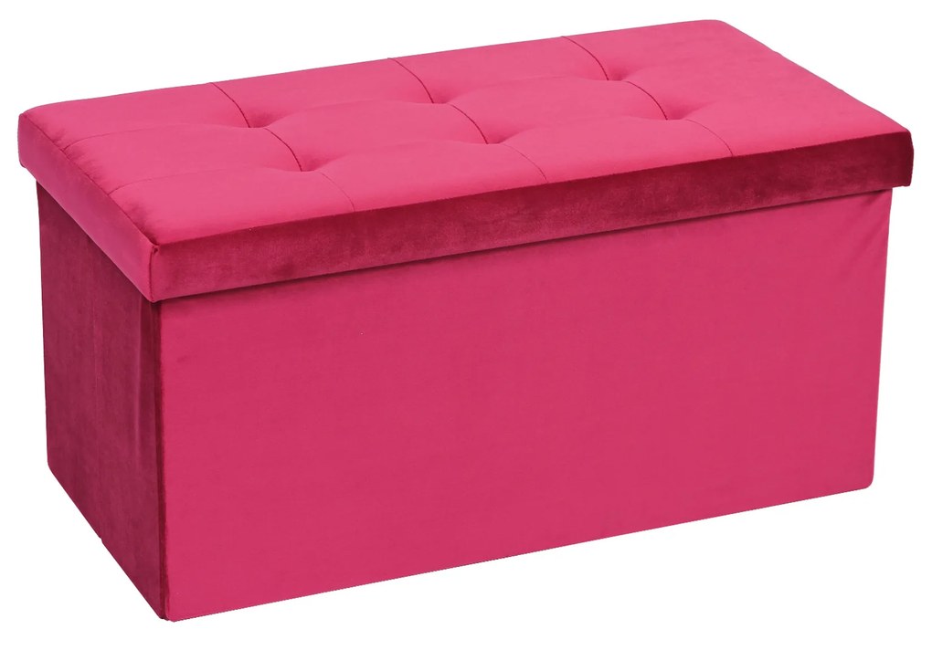Banqueta Veludo Retangular 76X38X38CM