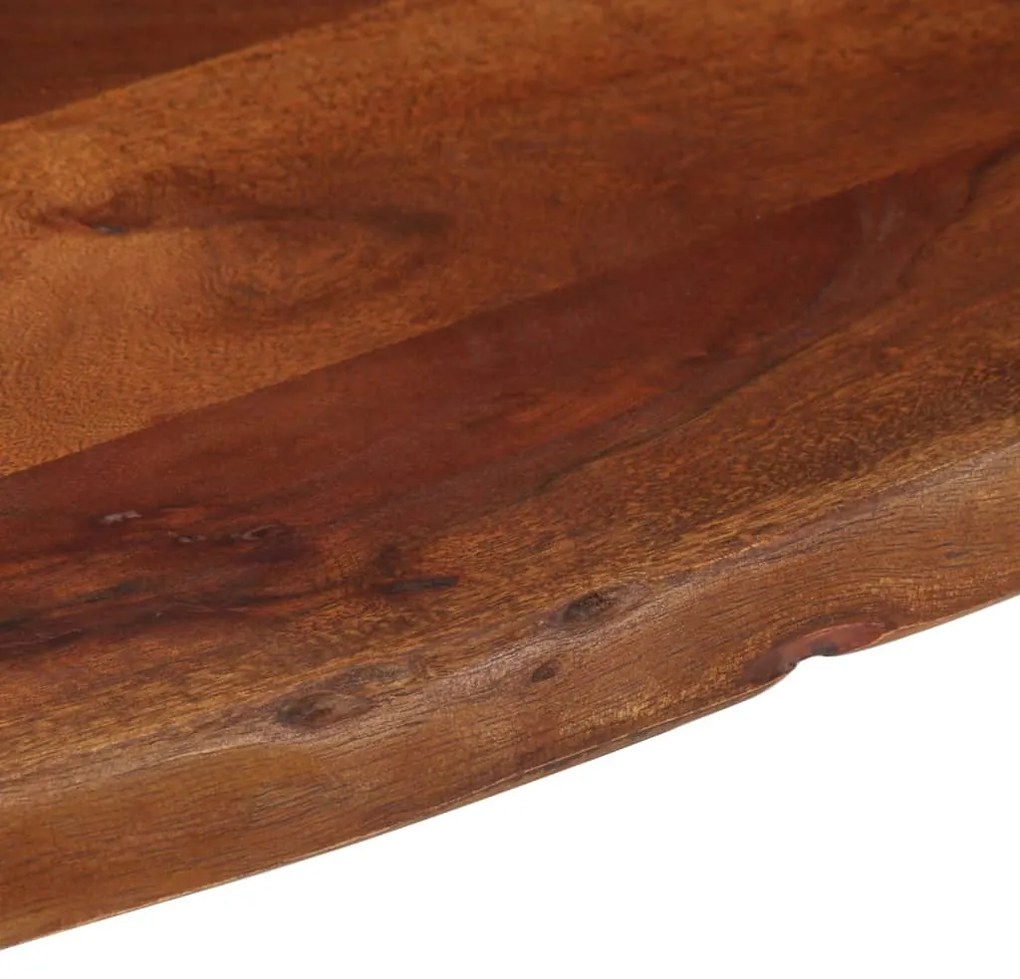 Mesa de centro 110x55x40 cm acácia maciça castanho-mel
