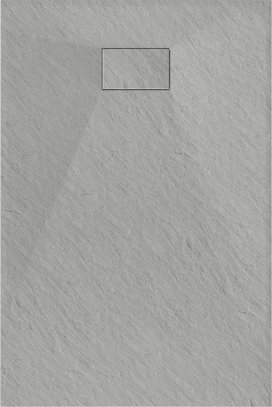 Mexen Hugo base de duche retangular SMC 120 x 80 cm, cinza - 42618012