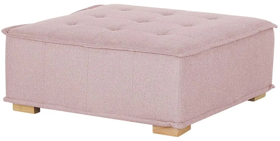 Conjunto de sofás modular para 4 pessoas em rosa TIBRO Beliani