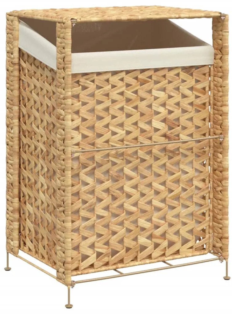 Cesto para roupa suja 44x34x64 cm jacinto de água