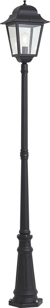 Lanterna de exterior clássica preta 220cm IP44 - Big